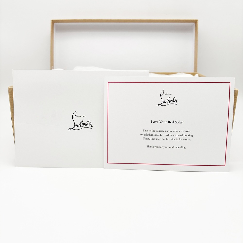 NWB Christian‎ Louboutin Sporty Kate 55mm Slingback Pumps in Pollen Size 38 - Picture 13 of 16
